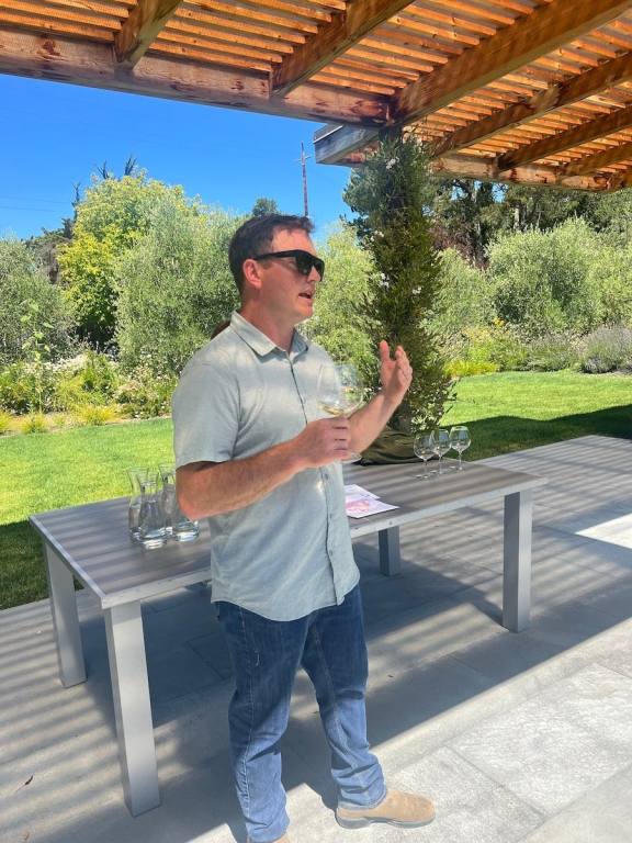 Lynmar Estate Winemaker Pete Soergel talking about the vineyards