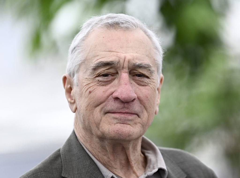 Robert De Niro attends the "Killers Of The Flower Moon" photocall at the 76th annual Cannes film festival