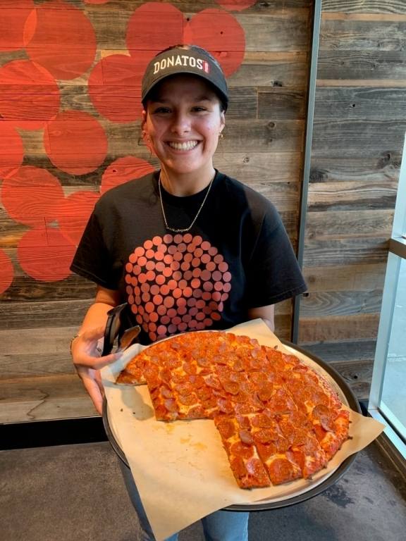 Donatos Pizza opening event