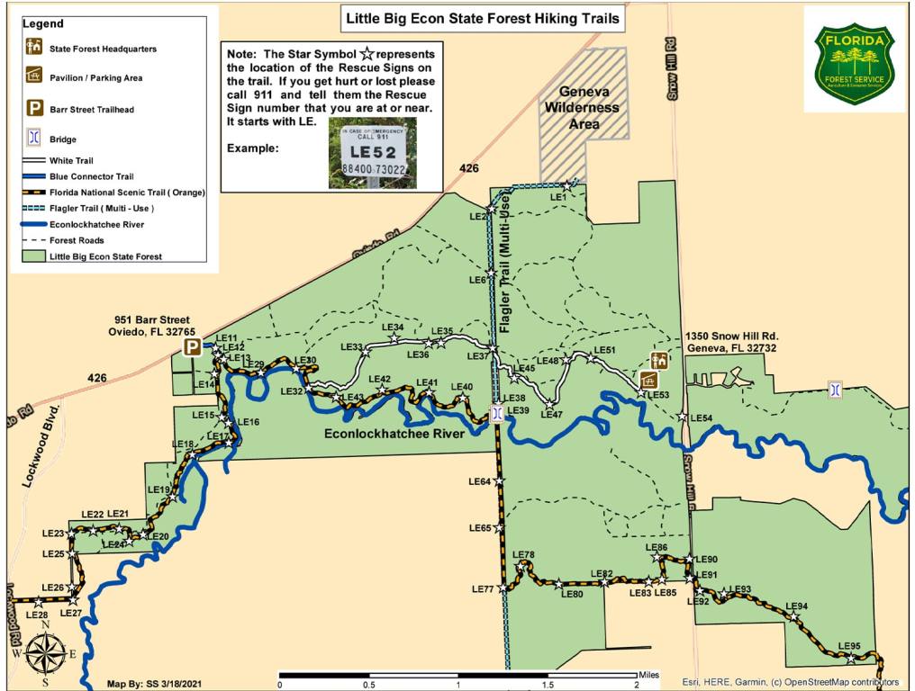 Little Big Econ Hiking Trails