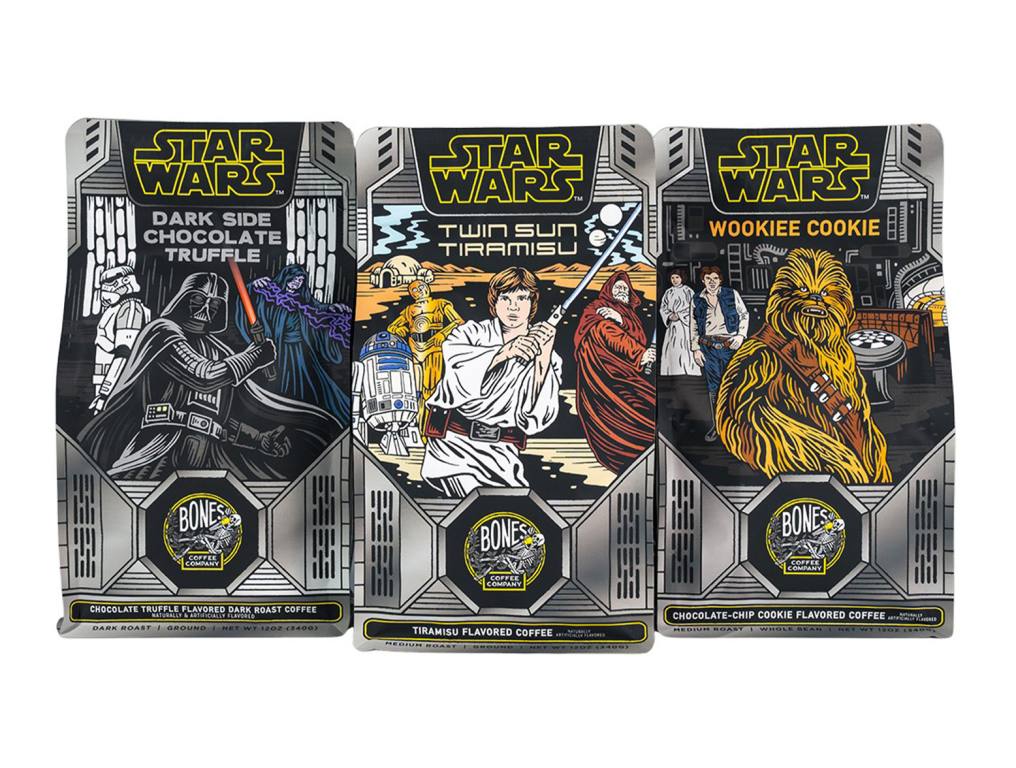 Bones Coffee 3 Star Wars bags