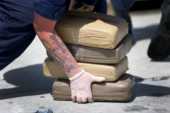 Coast Guard Displays Marijuana And Cocaine Seized By Its Fast Response Cutters. A beachgoer in the Florida Keys stumbled upon a package containing 65 pounds of cocaine, valued at nearly $1 million dollars.