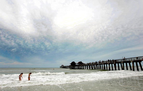 South Florida Prepares for Hurricane Wilma. A Memorial Day outing turned chaotic when a Naples couple was arrested for public indecency after engaging in sex on the beach at the historic pier.