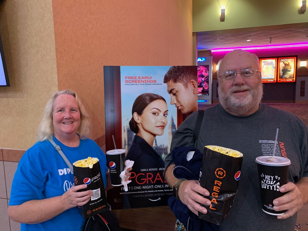 Southwest Florida Regal moviegoers enjoying some refreshments