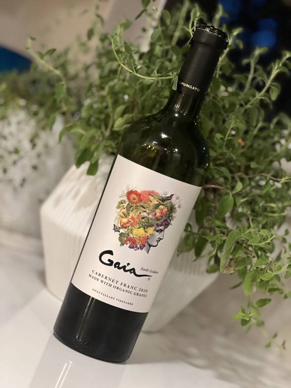 Bottle of Gaia Cabernet Franc