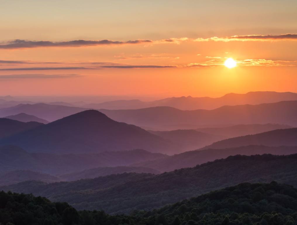 Sunset over North Carolina. Now, travel experts are saying that one North Carolina place has the best sunset in the South.