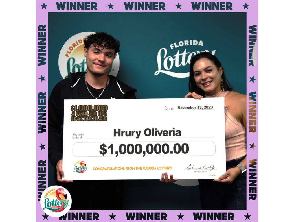 A 19-year-old from Pompano Beach won a $1 million a year for life prize, and taking a $640,000 lump-sum payout from the Florida lottery.