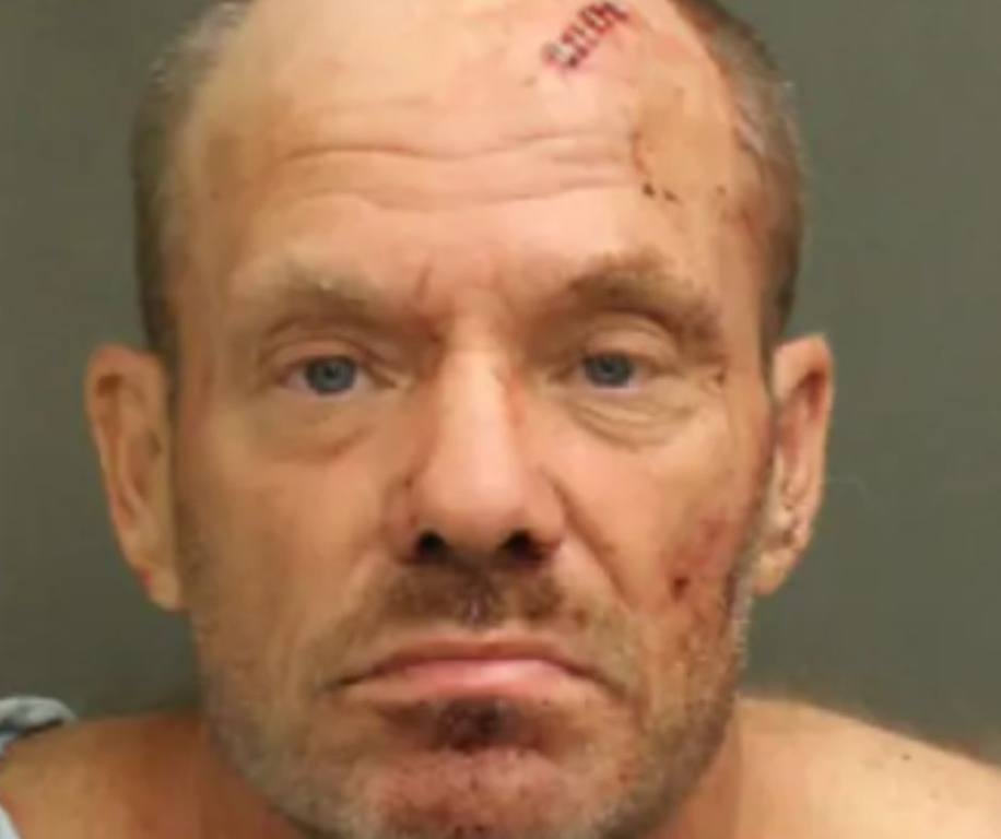 Orlando man Robert Lewis was arrested after his drug demand turned violent, involving bricks and sticks, resulting in a scuffle with bystanders and assaulting a firefighter.