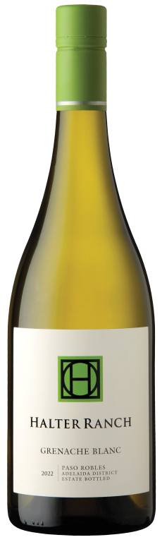 Single botte of Halter Ranch Grenache Blanc