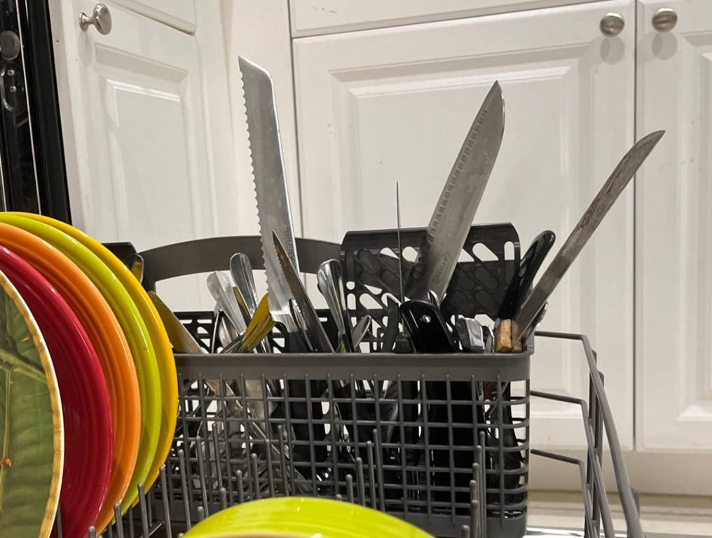 Knives In The Dishwasher