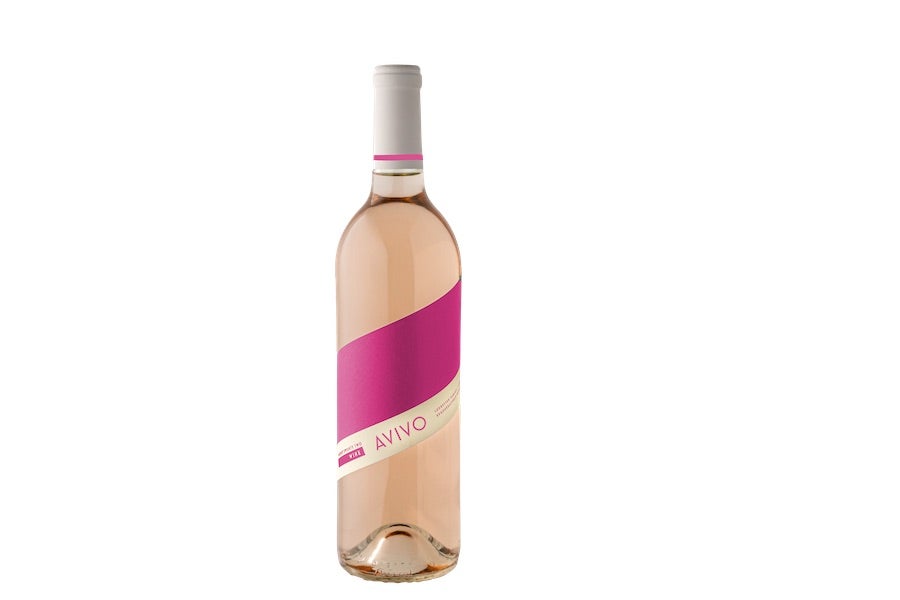 bottle of Avivo Rose