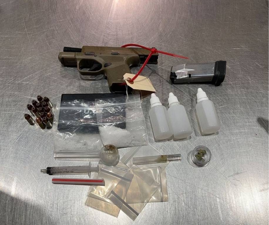 A Florida traffic stop led to the arrest of a felon caught with dope, including enough fentanyl to kill 51,500 people, along with meth, weed, and a gun.