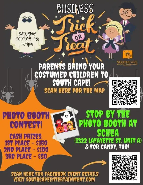 Trick or treat flier