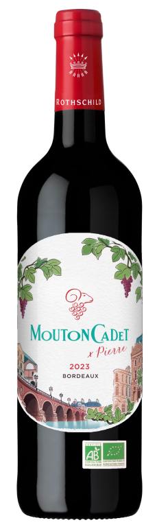 Single bottle of Mouton Cadet x Pierre 2023