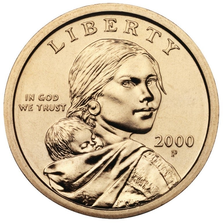 Sacagawea one dollar coin